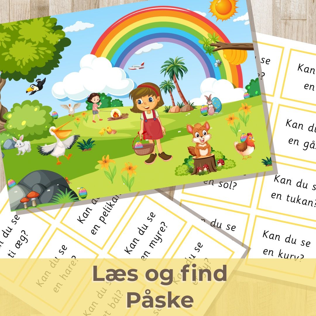 Læs og find – påske